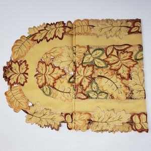 Xia Home Fashions Leaf Table Runner - 15x90